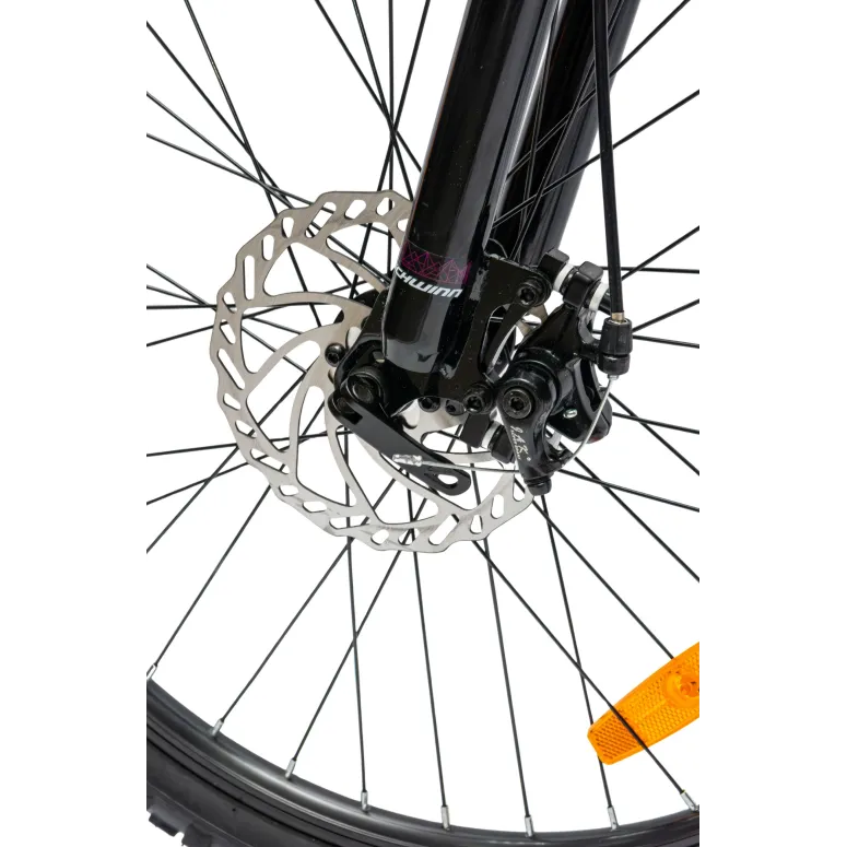 Rower Dziewczęcy Górski Koła 24" Junior MTB Aluminium Tarcze Amory SHIMANO