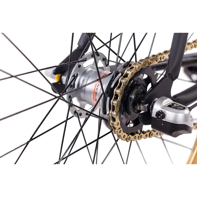 Rower Miejski 28 Męski Stal Uniwersalny Pivoty Trzybiegowy Retro Vintage