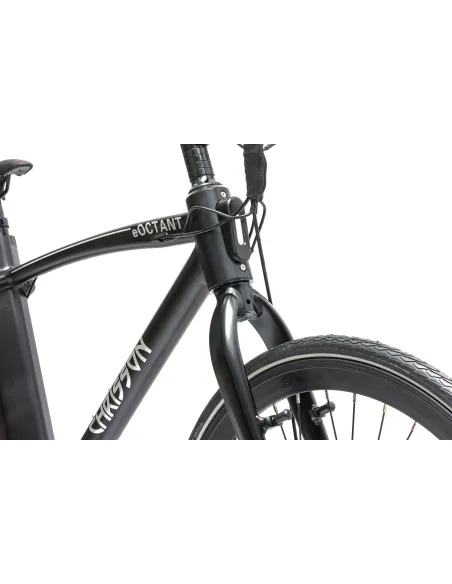 Rower Elektryczny Męski Trekkingowy Koła 28" LCD 250 W Tarcze Aluminium