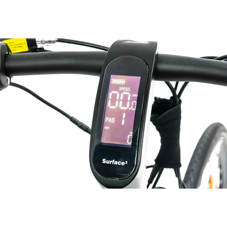 Rower Elektryczny Męski Trekkingowy Koła 28" LCD 250 W Tarcze Aluminium