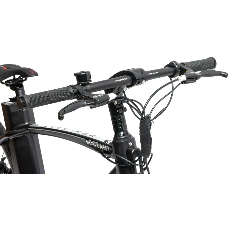 Rower Elektryczny Męski Trekkingowy Koła 28" LCD 250 W Tarcze Aluminium