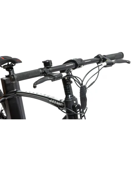 Rower Elektryczny Męski Trekkingowy Koła 28" LCD 250 W Tarcze Aluminium