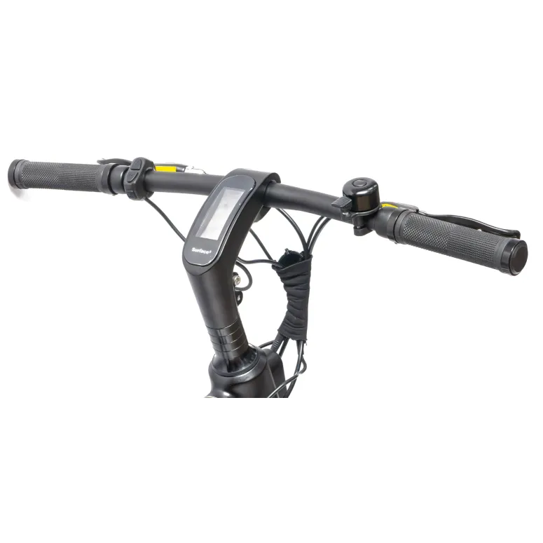 Rower Elektryczny Męski Trekkingowy Koła 28" LCD 250 W Tarcze Aluminium