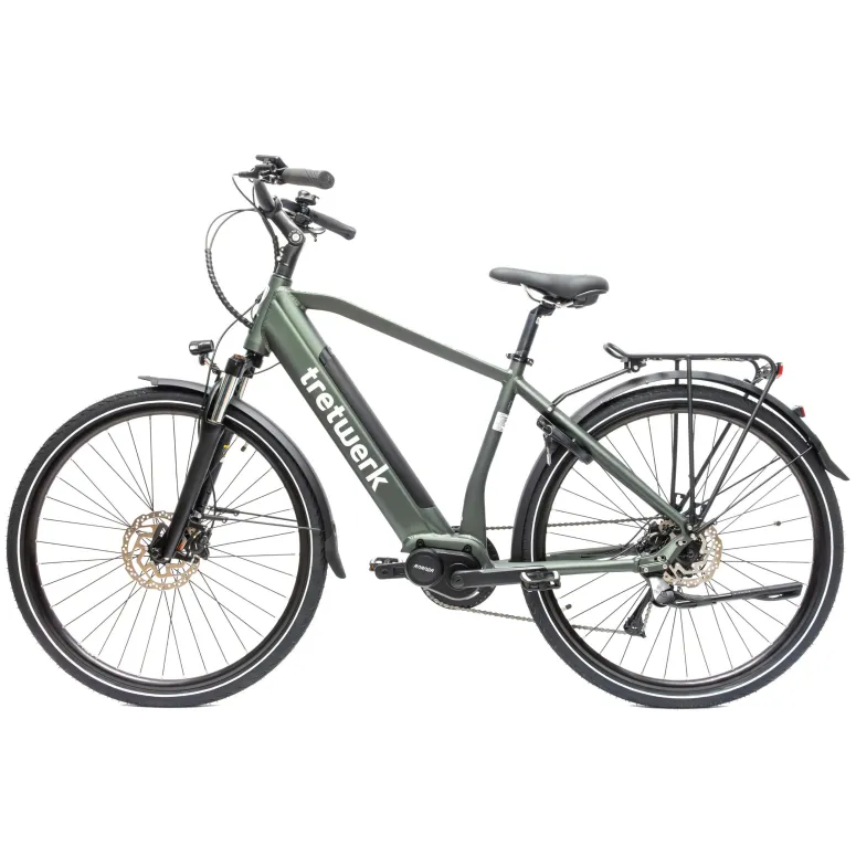 Rower Elektryczny Męski Trekkingowy 28" SHIMANO LCD 250 W Alu Hydraulika