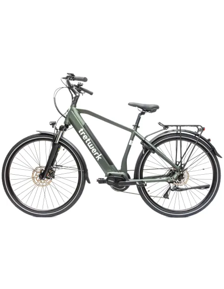 Rower Elektryczny Męski Trekkingowy 28" SHIMANO LCD 250 W Alu Hydraulika