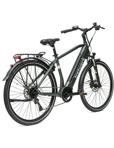 Rower Elektryczny Męski Trekkingowy 28" SHIMANO LCD 250 W Alu Hydraulika