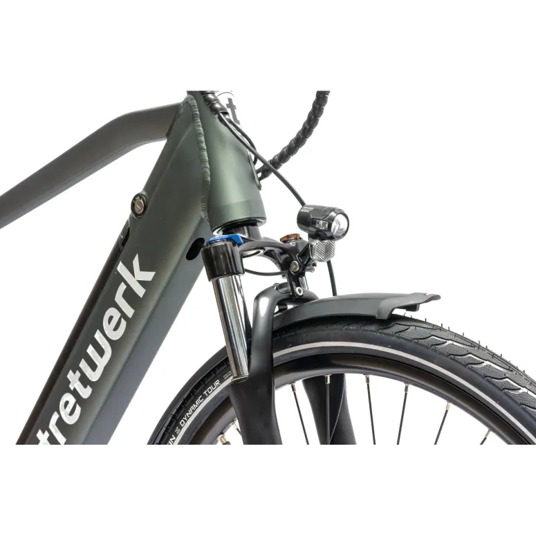 Rower Elektryczny Męski Trekkingowy 28" SHIMANO LCD 250 W Alu Hydraulika