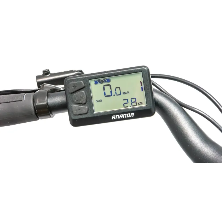 Rower Elektryczny Męski Trekkingowy 28" SHIMANO LCD 250 W Alu Hydraulika