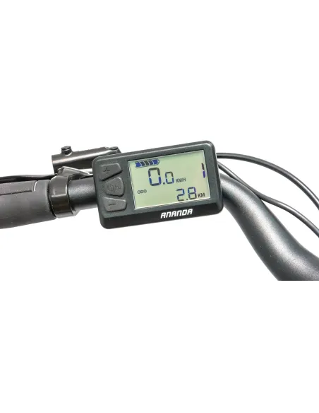 Rower Elektryczny Męski Trekkingowy 28" SHIMANO LCD 250 W Alu Hydraulika