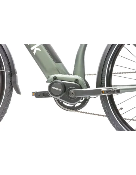 Rower Elektryczny Męski Trekkingowy 28" SHIMANO LCD 250 W Alu Hydraulika