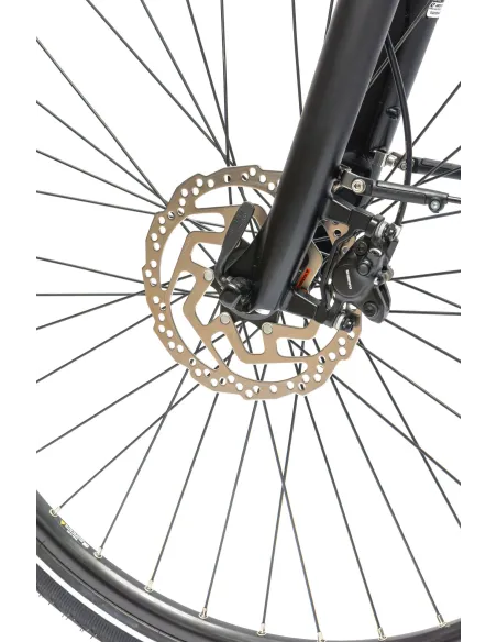 Rower Elektryczny Męski Trekkingowy 28" SHIMANO LCD 250 W Alu Hydraulika