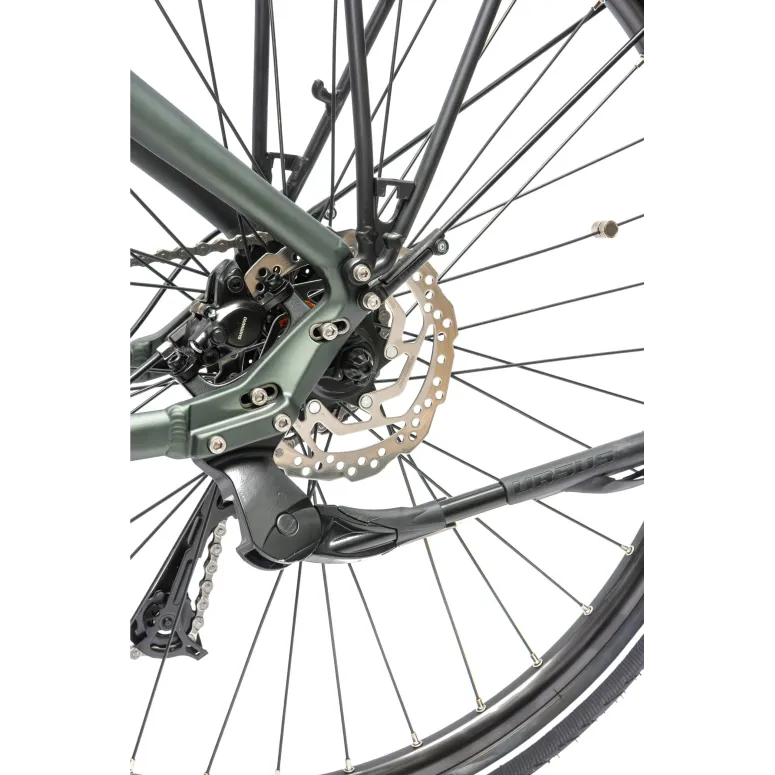 Rower Elektryczny Męski Trekkingowy 28" SHIMANO LCD 250 W Alu Hydraulika