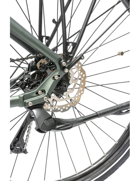 Rower Elektryczny Męski Trekkingowy 28" SHIMANO LCD 250 W Alu Hydraulika