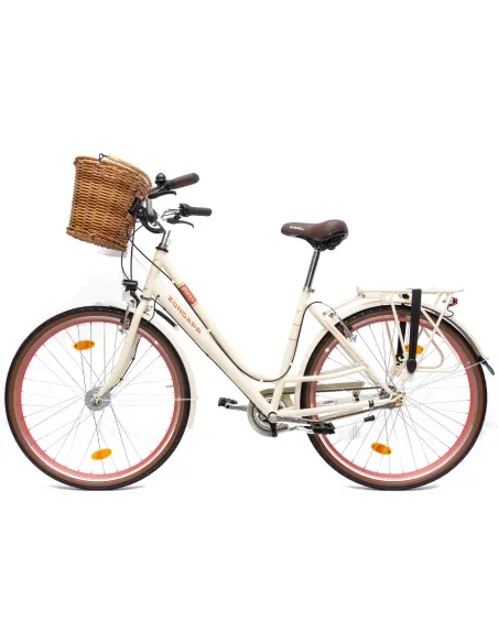 Rower Damski Miejski 28" SHIMANO Nexus Koszyk Błotniki Oświetlenie Dynamo