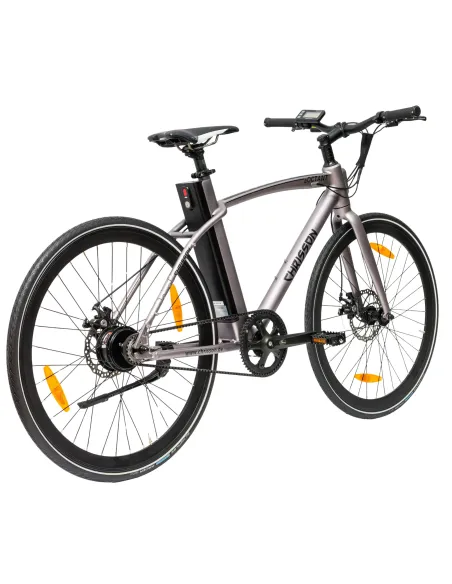 Rower Elektryczny Męski Trekkingowy Koła 28" LCD 250 W Aluminium Tarcze