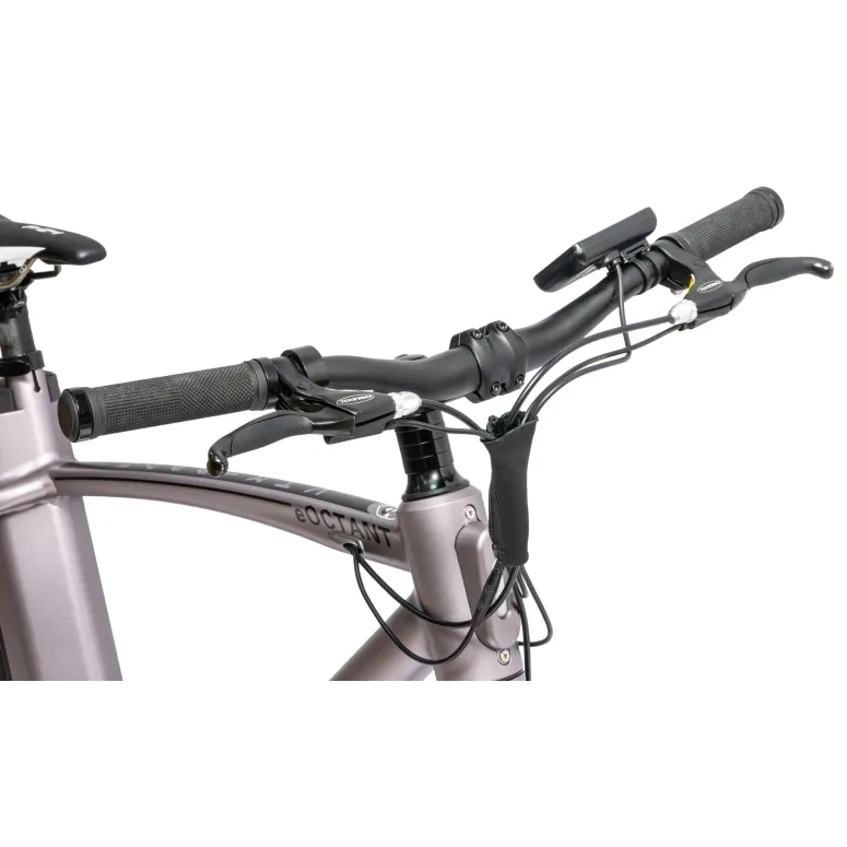 Rower Elektryczny Męski Trekkingowy Koła 28" LCD 250 W Aluminium Tarcze