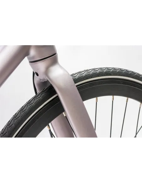 Rower Elektryczny Męski Trekkingowy Koła 28" LCD 250 W Aluminium Tarcze