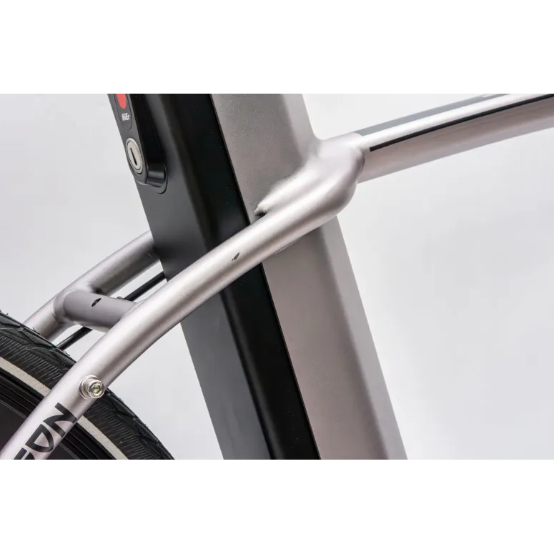 Rower Elektryczny Męski Trekkingowy Koła 28" LCD 250 W Aluminium Tarcze