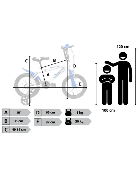 Rower Dziecięcy Chłopięcy Koła 14" Kółka Boczne Błotnik Tarcza 4 lata +