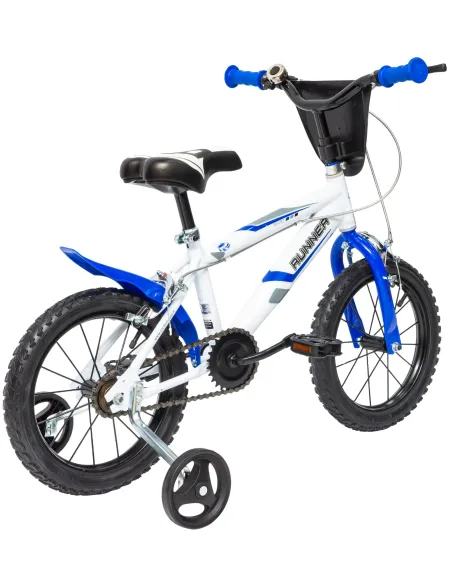 Rower Dziecięcy Chłopięcy Koła 14" Kółka Boczne Błotnik Tarcza 4 lata +