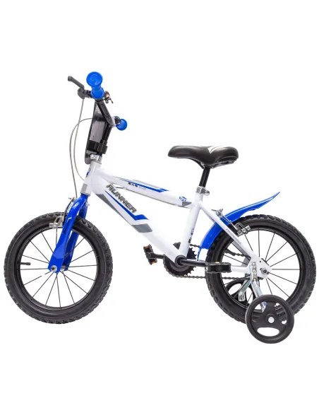 Rower Dziecięcy Chłopięcy Koła 14" Kółka Boczne Błotnik Tarcza 4 lata +