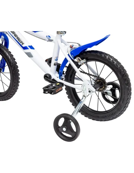 Rower Dziecięcy Chłopięcy Koła 14" Kółka Boczne Błotnik Tarcza 4 lata +