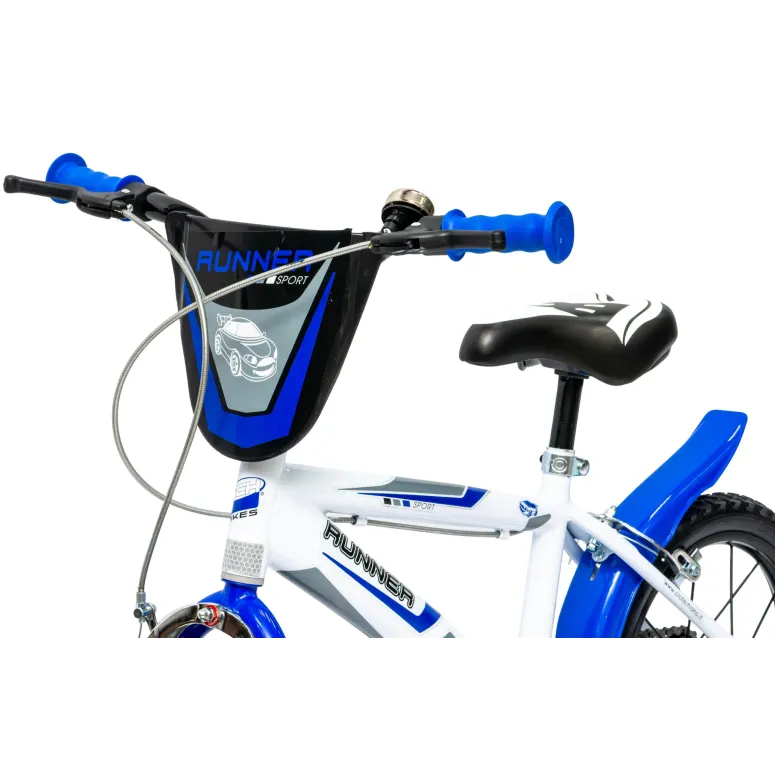 Rower Dziecięcy Chłopięcy Koła 14" Kółka Boczne Błotnik Tarcza 4 lata +