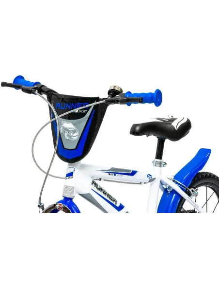 Rower Dziecięcy Chłopięcy Koła 14" Kółka Boczne Błotnik Tarcza 4 lata +