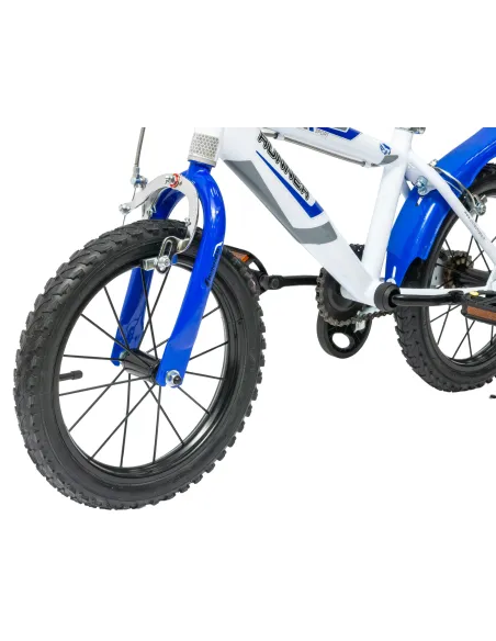 Rower Dziecięcy Chłopięcy Koła 14" Kółka Boczne Błotnik Tarcza 4 lata +