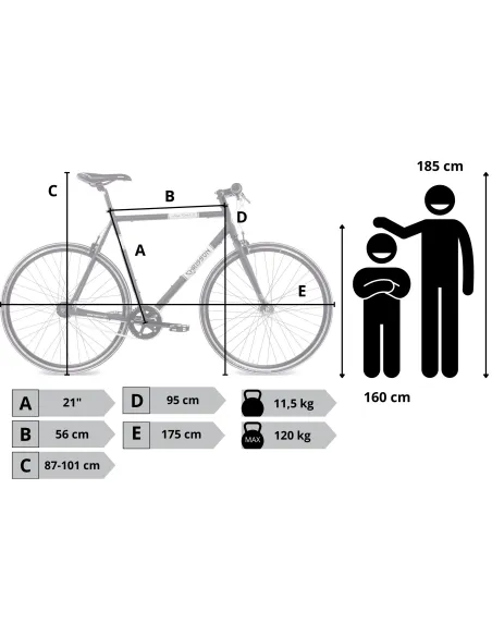 Rower Męski Szosowy Koła 28" SHIMANO Nexus Szosówka Kolarzówka Wyścigowy