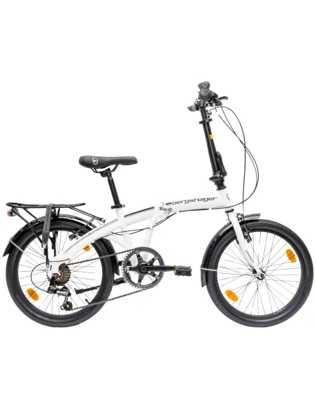 Rower Męski Damski Składany Koła 20" Błotniki Składak Bagażnik Oświetlenie