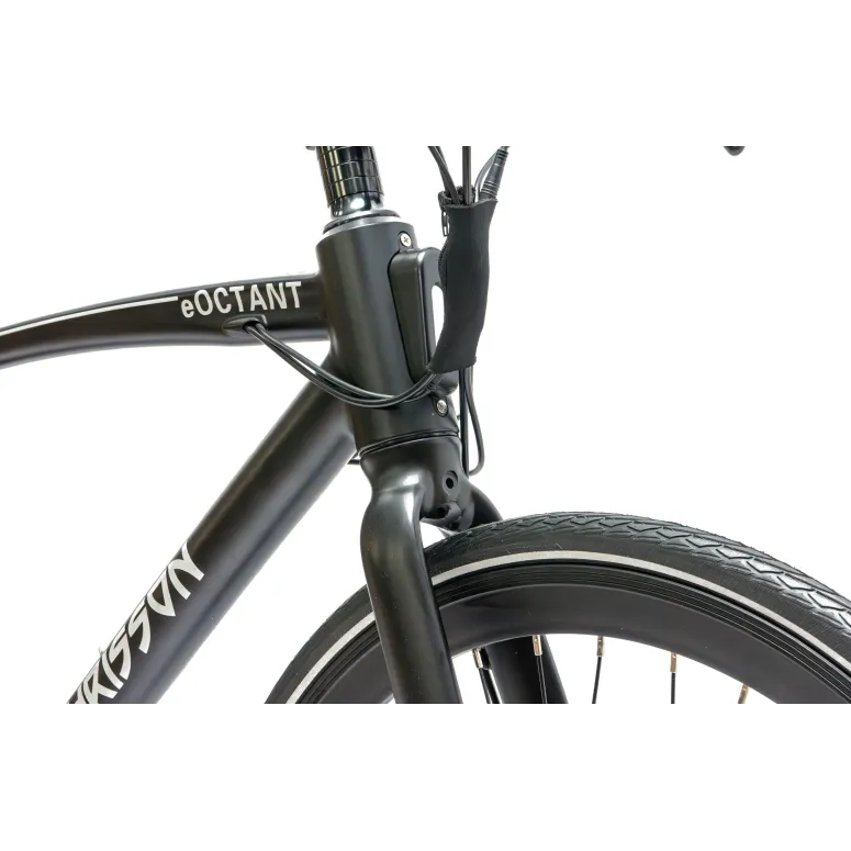 Rower Elektryczny Męski Trekkingowy 28" LCD 250 W ALU Oświetlenie Stopka