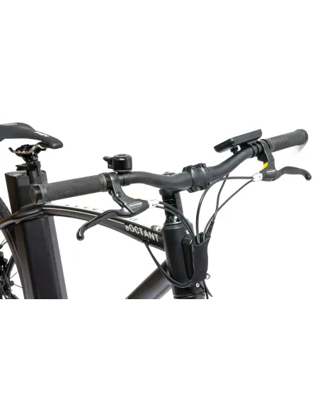 Rower Elektryczny Męski Trekkingowy 28" LCD 250 W ALU Oświetlenie Stopka