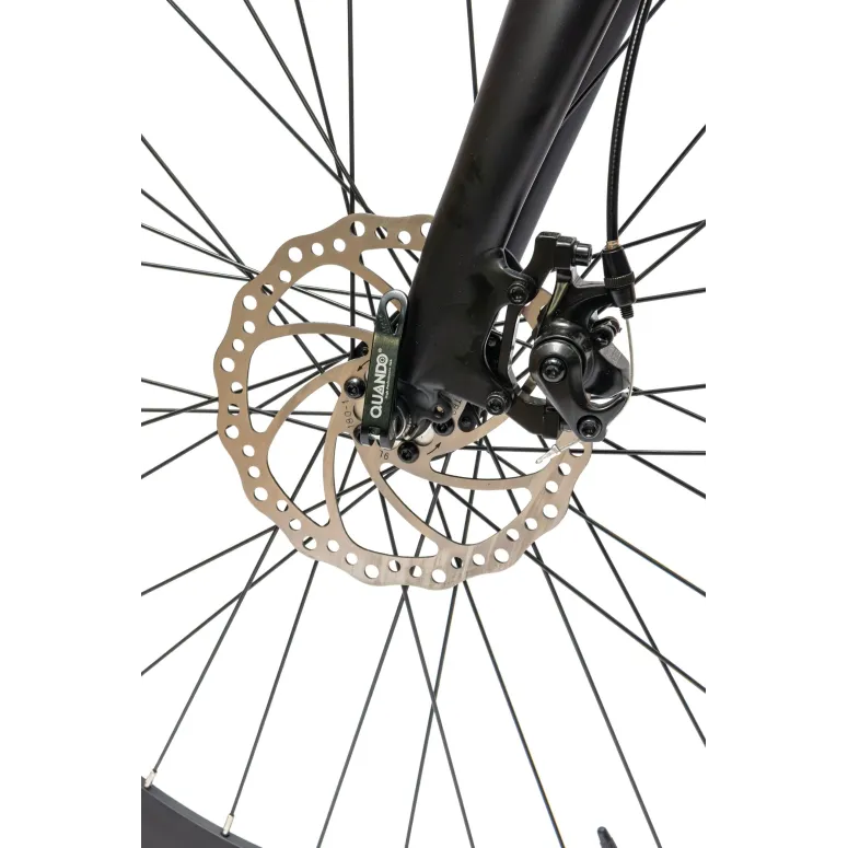 Rower Elektryczny Męski Trekkingowy 28" LCD 250 W ALU Oświetlenie Stopka