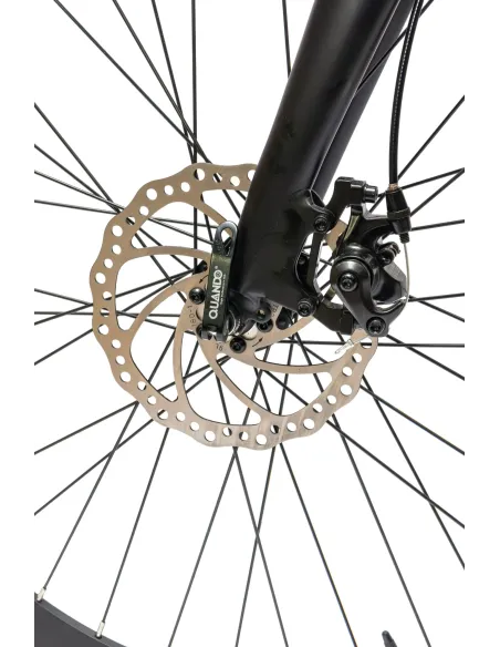 Rower Elektryczny Męski Trekkingowy 28" LCD 250 W ALU Oświetlenie Stopka