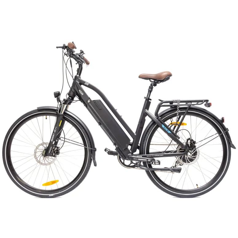 Rower Elektryczny Męski Damski Miejski Koła 28" SHIMANO Hydraulika 13 Ah