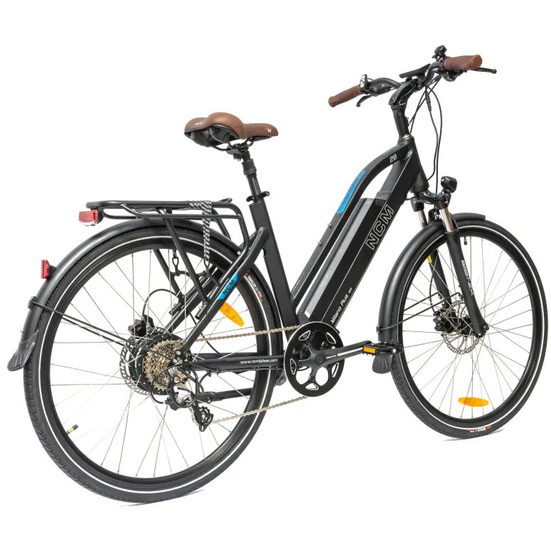 Rower Elektryczny Męski Damski Miejski Koła 28" SHIMANO Hydraulika 13 Ah