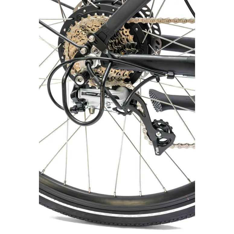 Rower Elektryczny Męski Damski Miejski Koła 28" SHIMANO Hydraulika 13 Ah