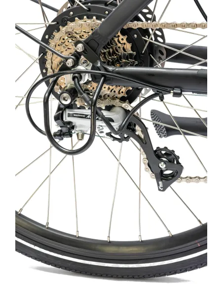 Rower Elektryczny Męski Damski Miejski Koła 28" SHIMANO Hydraulika 13 Ah