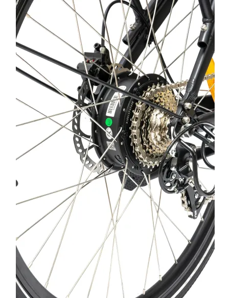 Rower Elektryczny Męski Damski Miejski Koła 28" SHIMANO Hydraulika 13 Ah