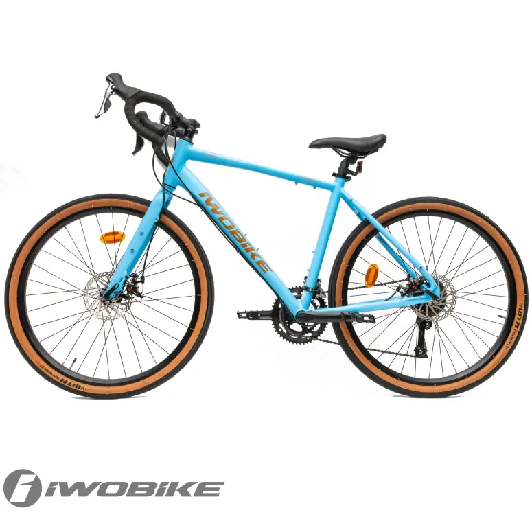 Rower Męski Gravel 27,5" Shimano Claris Tarcze Aluminium IWOBIKE 2025 Lekki