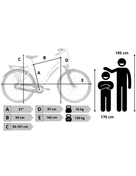 Rower Damski Trekkingowy Koła 28" SHIMANO Nexus Oświetlenie Dynamo Stopka