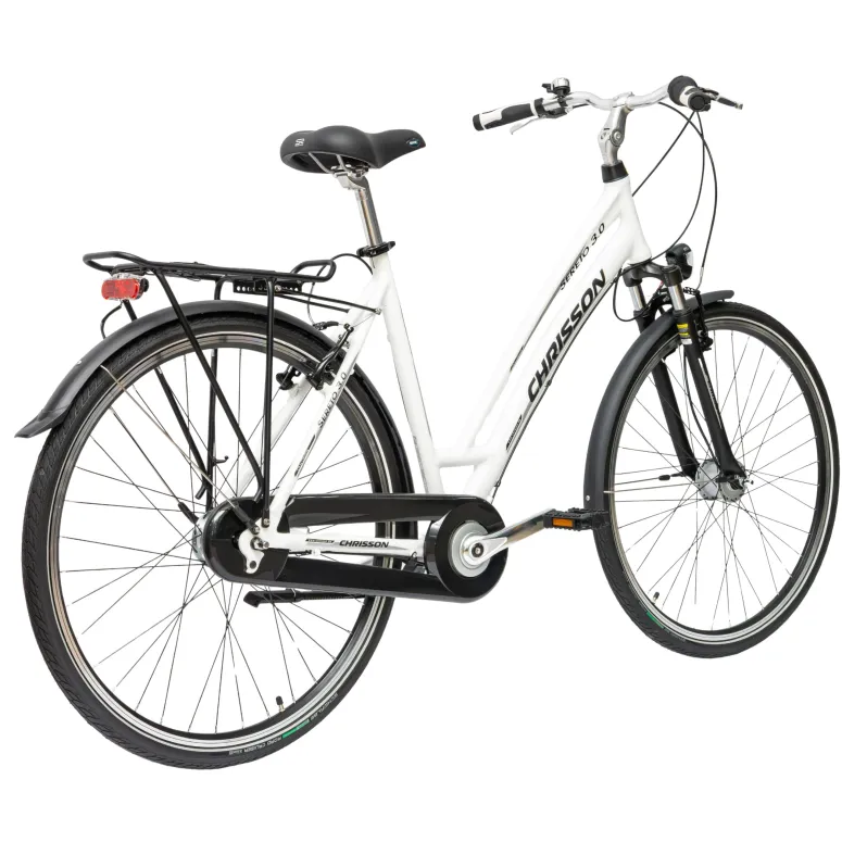 Rower Damski Trekkingowy Koła 28" SHIMANO Nexus Oświetlenie Dynamo Stopka