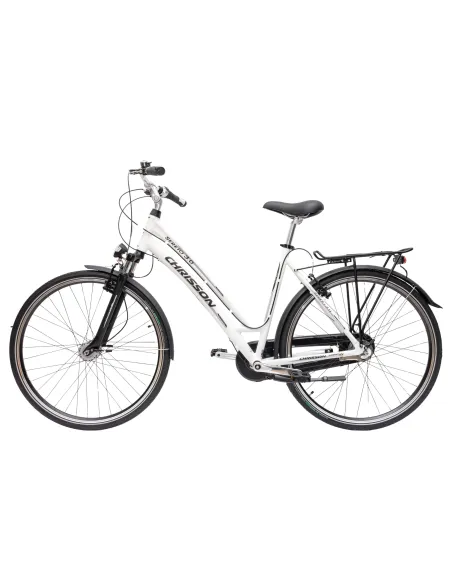 Rower Damski Trekkingowy Koła 28" SHIMANO Nexus Oświetlenie Dynamo Stopka