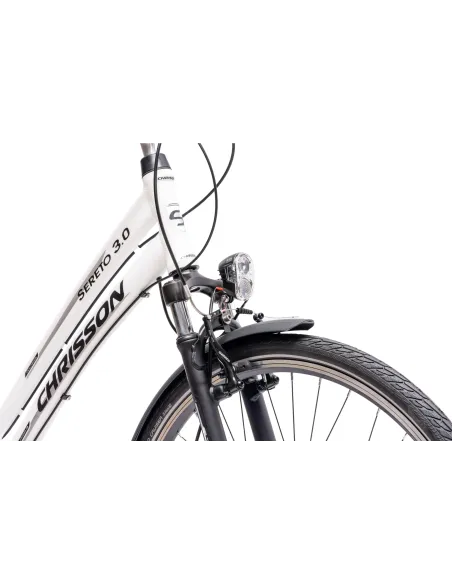 Rower Damski Trekkingowy Koła 28" SHIMANO Nexus Oświetlenie Dynamo Stopka