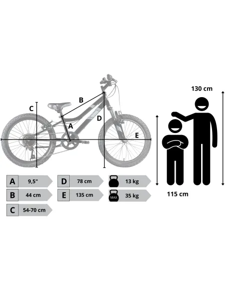 Rower Dziecięcy 18" Dziewczęcy Chłopięcy Dzwonek Stopka Odblaski Saiguan