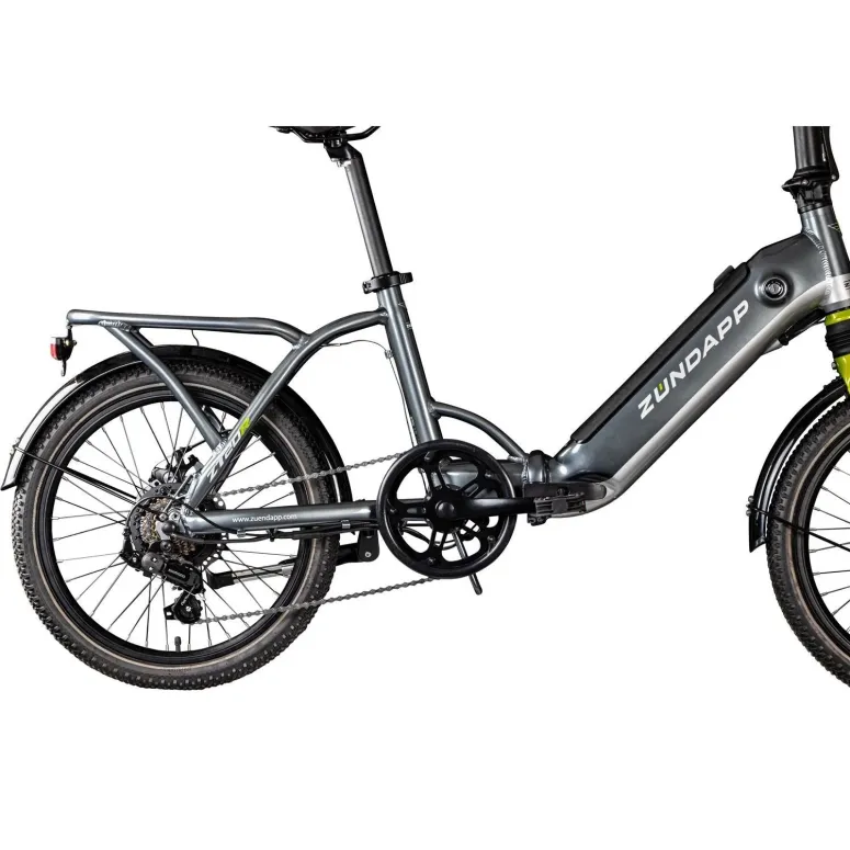 Elektryczny Rower Składany 20 Tarcze ALU 13 Ah Wspomaganie 5 Trybów Składak