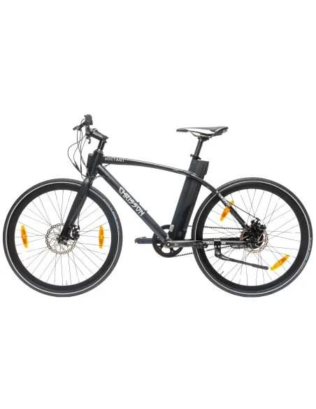 Rower Elektryczny Męski Miejski 28" LCD 250 W Aluminium Oświetlenie Stopka