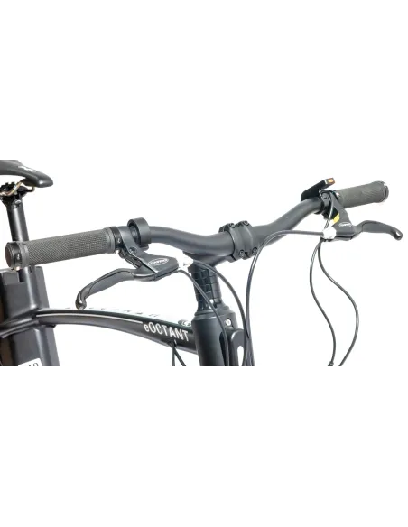 Rower Elektryczny Męski Miejski 28" LCD 250 W Aluminium Oświetlenie Stopka