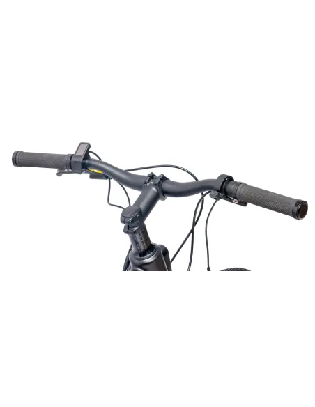 Rower Elektryczny Męski Miejski 28" LCD 250 W Aluminium Oświetlenie Stopka